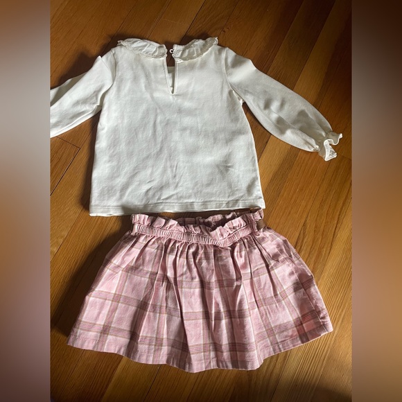 NWOT Hope & Henry girls top & skirt / 12-18 months - Picture 5 of 13